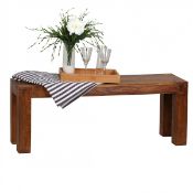Wohnling Seating Bench Solid Wood RRP £109.99