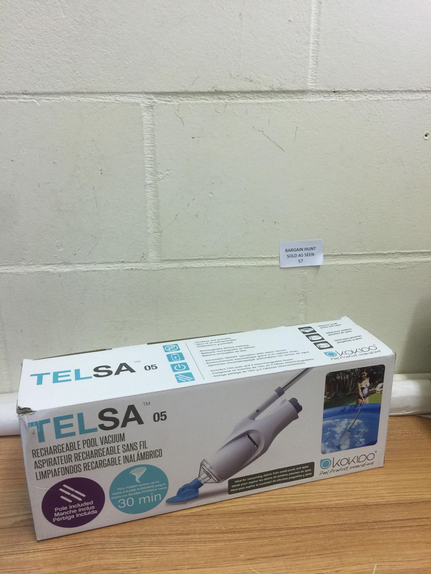 Telsar Rechargeable Pool Vacuum