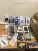 Brand New Joblot Of Mobile Phone Cases/ Screen Protectors