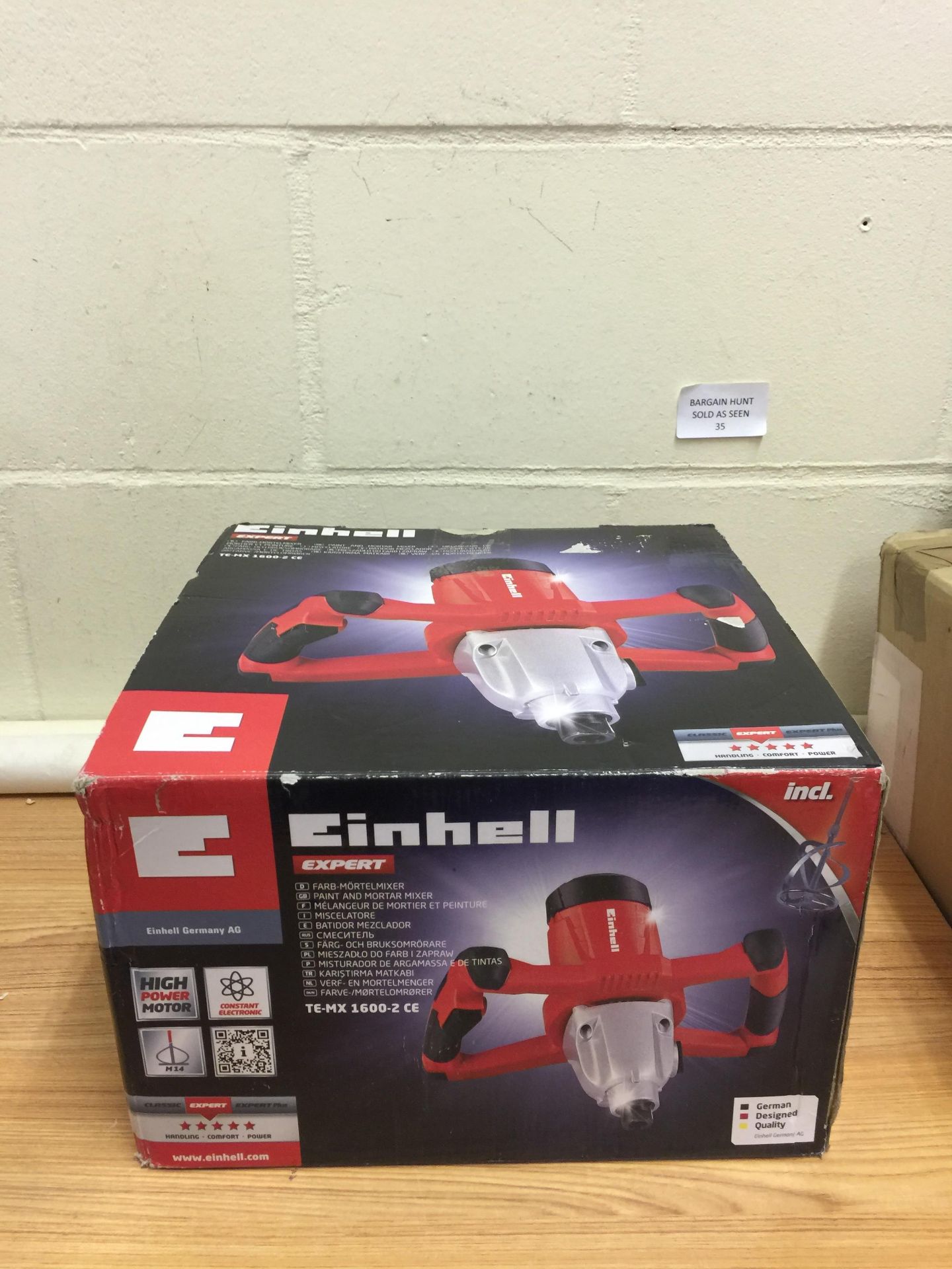 Einhell Expert Paint And Mortar Mixer RRP £129.99