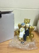 Mopec Pop & Fun Golden 50th Anniversay Figurine
