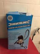 Silverline 1250W Wet & Dry Vacuum Cleaner RRP £100