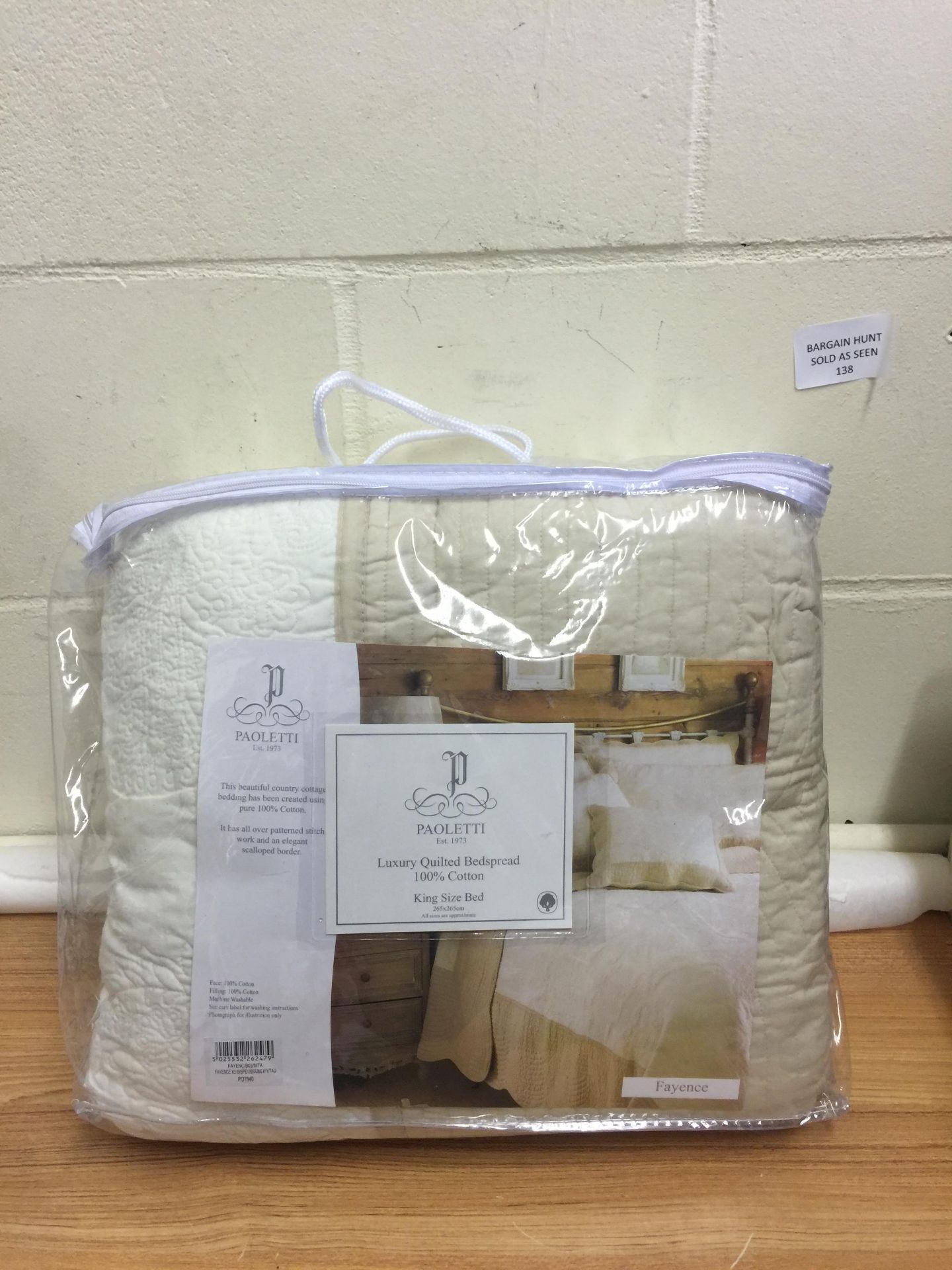 Riva Paoletti Fayence King Bedspread RRP £73.99