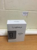 Lightwave 1 Gang Smart Dimmer Switch - Stainless Steel RRP £60