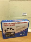 Digital Wireless Camera and Recorder (2 x Cameras)