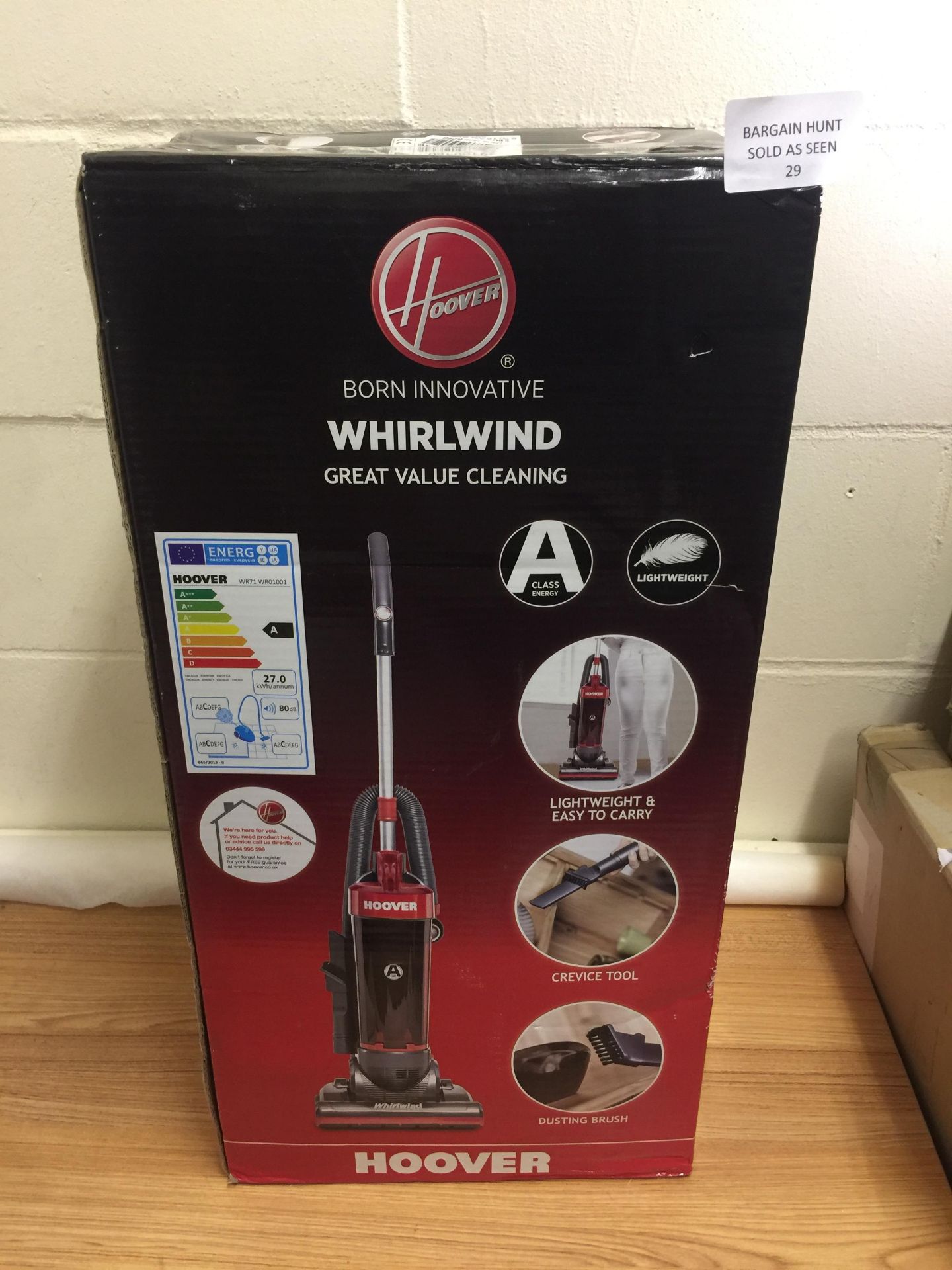 Hoover Whirlwind Upright Vacuum Cleaner