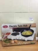 Quest Electric Twin Hob