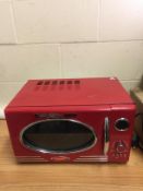 Efbe-Schott Retro Powerful Digital Microwave Oven and Grill function RRP £159.99