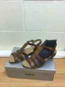 Gabor Solar Womens Casual Sandals Copper Tuscan 7 RRP £74.99