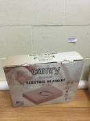 Camry Blanket Heating 60w Tan RRP £52.99