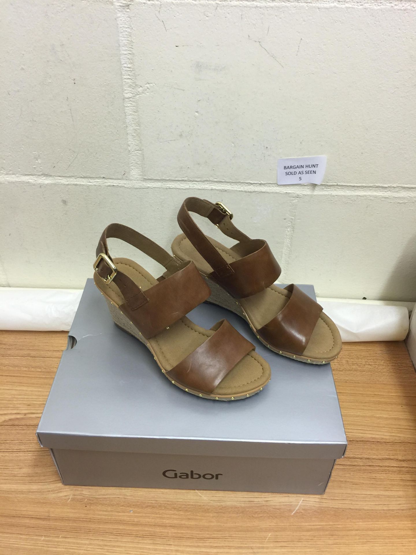 Gabor Women's Comfort Sport Ankle Strap Sandals Size 5 UK RRP £69.99