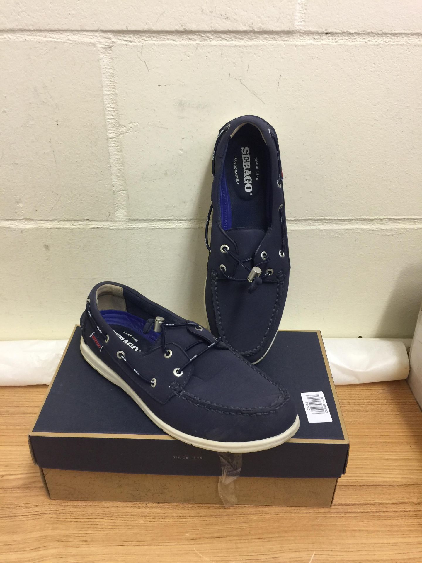 Sebago Men's Litesides Two Eyelets Neoprene Boating Shoes 9 UK RRP £99.99