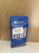 Brand New ITA-MED 20-22 mmHg Nude H-40 Sheer Thigh Highs Compression Pack of 2 RRP £55