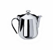 Brand New Mepra 50 cl Bombata Tea Pot, Silver RRP £62.99