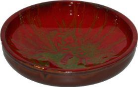 Brand New Amazing Cookware 25 cm Speckle Bowl, Green/Red