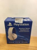 Sony Playstation Wireless Stereo Headset 2.0 - White RRP £89.99