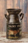 Brand New Your Heart's Delight Dairy Fresh Milk Can