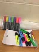Set of Highlighter Pens