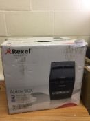 Rexel Auto+ 90X Auto Feed 90 Sheet Cross Cut Shredder RRP £150