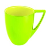 Brand New Platex Melamine Vestah Mugs, Green Set of 6