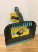 Brand New Quirky Broom Groomer Dustpan