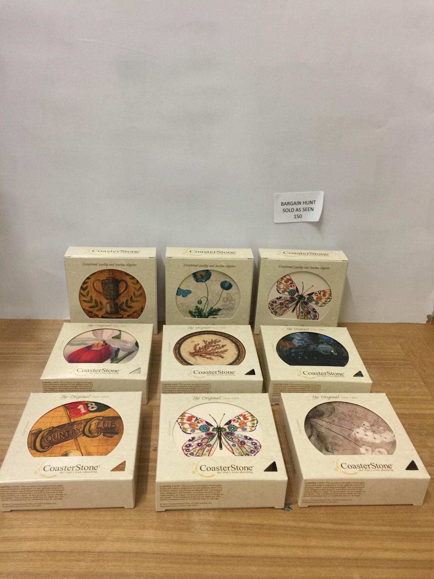 Brand New CoasterStone Absorbent Coasters (Set of 9)