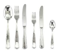 Brand New Mepra Hollow Handle Bavaria Cutlery Set, Set of 36, Silver RRP £209.99