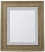 Brand New FRAMES BY POST Hygge Photo Frame, Bear Creek Brown with Light Grey Mount, 14 x 11'