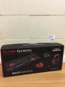 Mars Gaming Keyboard Headset and Mouse Combo Set