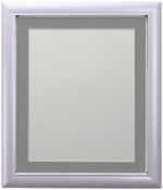 Brand New FRAMES BY POST Soda Picture Photo Frame, Lilac with Dark Grey Mount, 12 x 12'