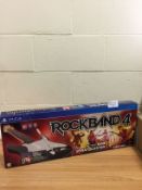 PS4 Rockband 4 Wireless Guitar and Game Bundle RRP £99.99