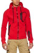 Geographical Norway Ferio Men Hood Sports Knitwear Large