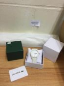 Lacoste 12.12 Analog Display Japanese Quartz Watch with Textured Silicone Band RRP £75