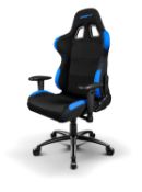 Drift DR100 Gaming Chair, CANVAS, Black/Blue, 48 x 61.5 x 129 cm RRP £170.99