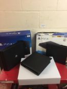 Sony PS4 Console Set of 3 (Damaged)