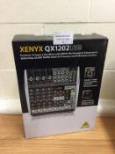 Behringer Xenyx QX1202USB Premium 12 Input 2 Bus Mixer RRP £134.99