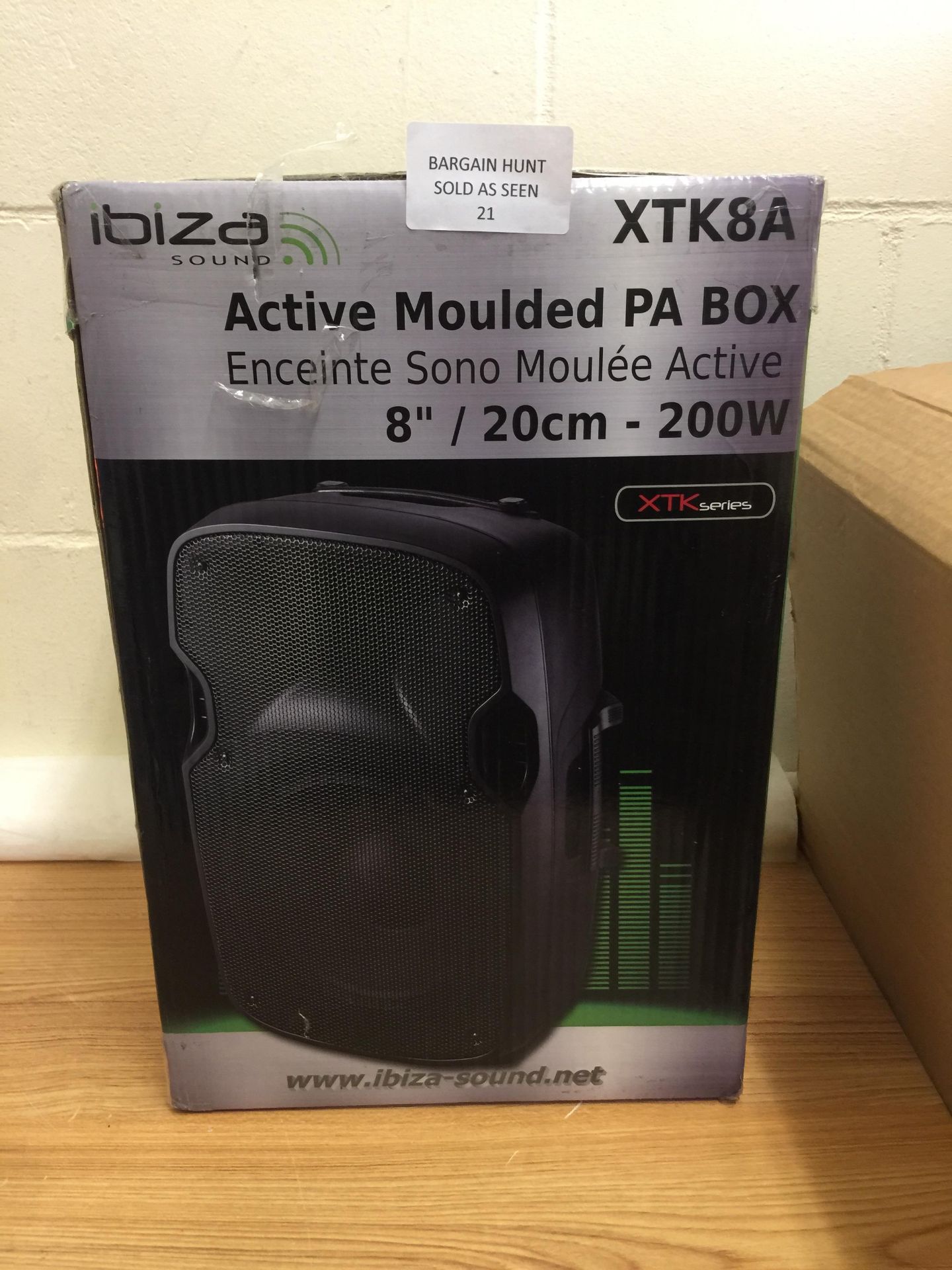 Ibiza Sound XTK8A Active Speaker RRP £68.99
