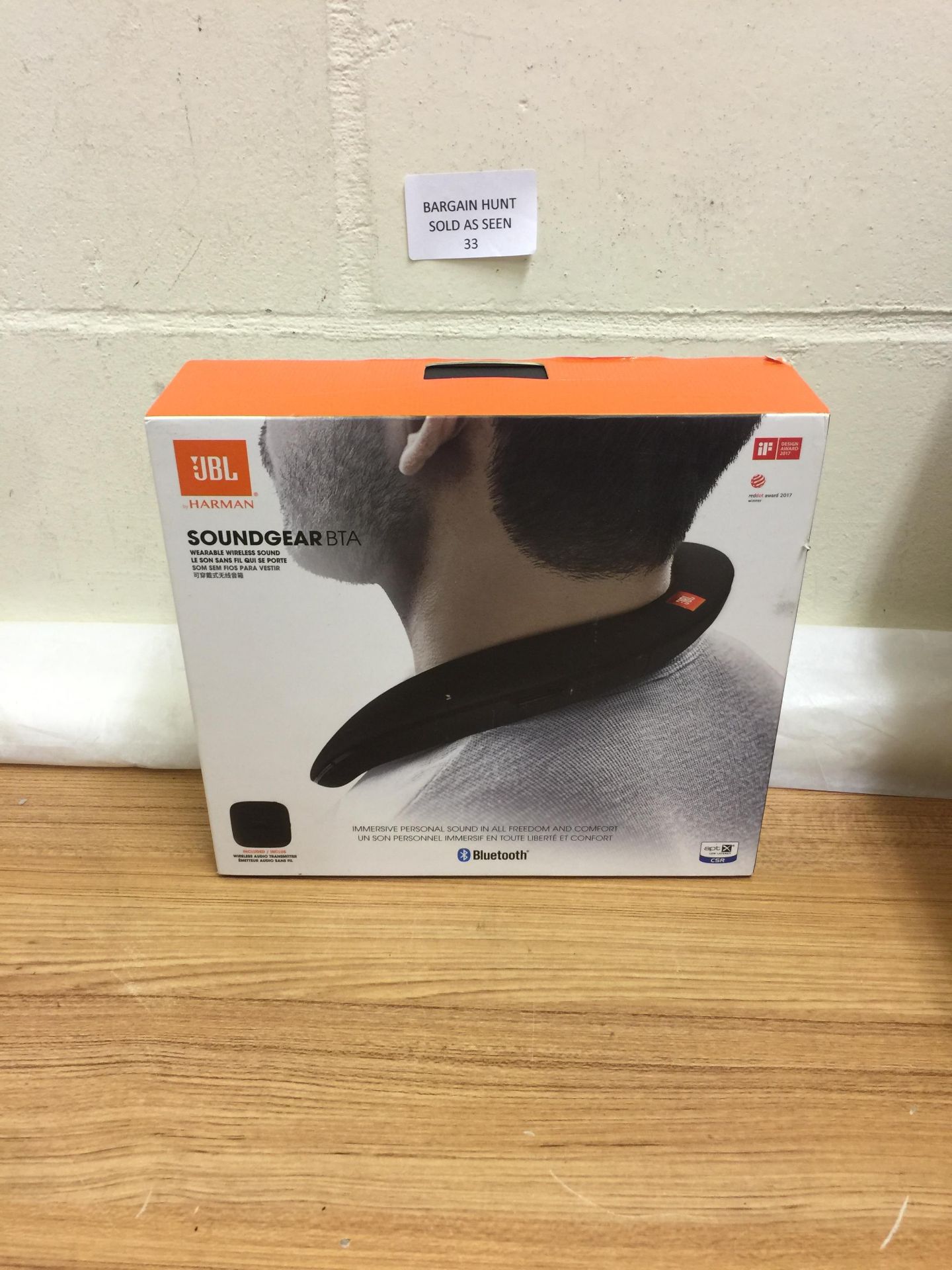 JBL Soundgear BTA Wireless Speaker RRP £199.99