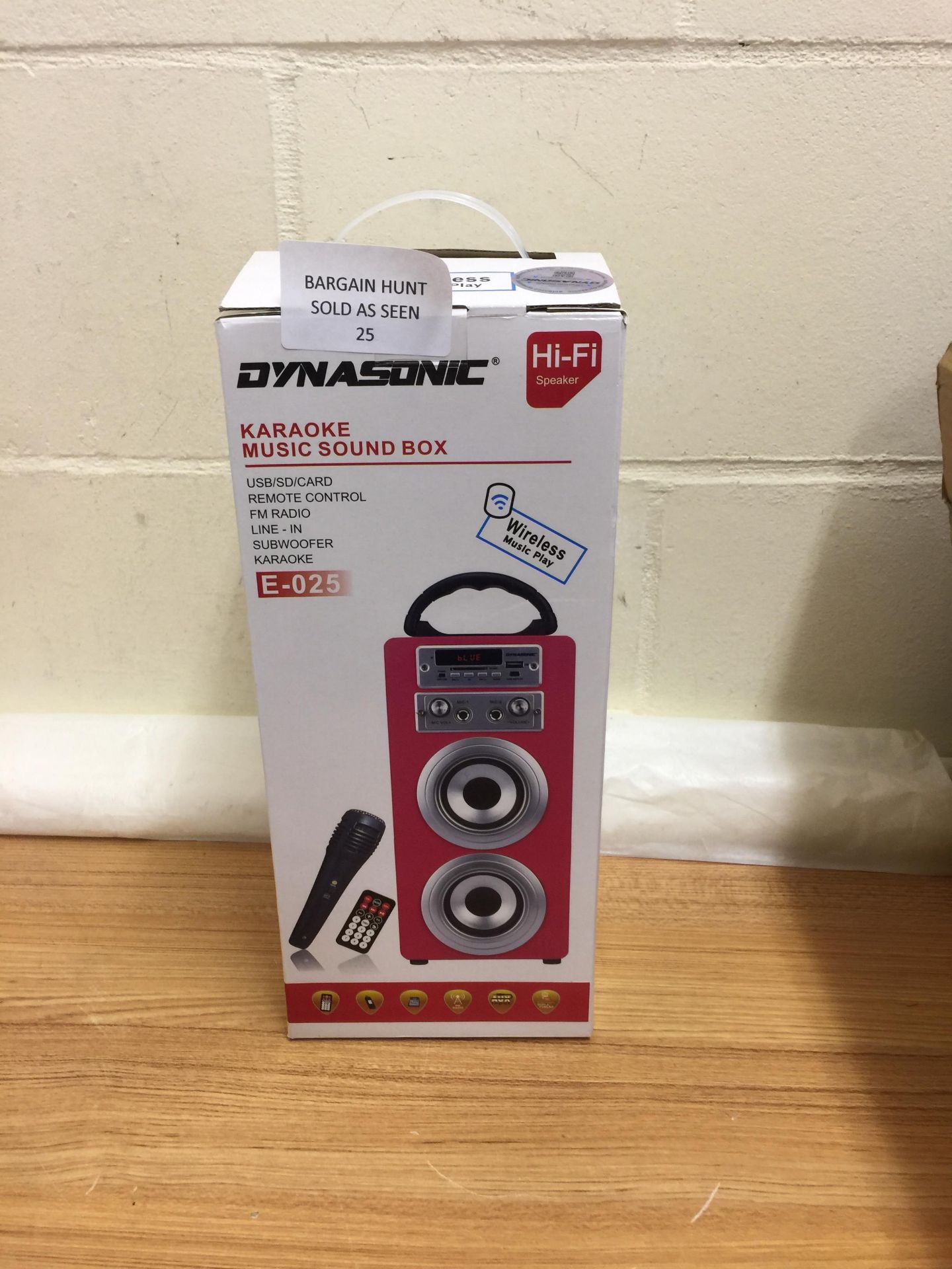 Dynasonic Bluetooth Portable Speaker