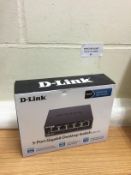 D-Link 5-Port Gigabit Desktop Switch