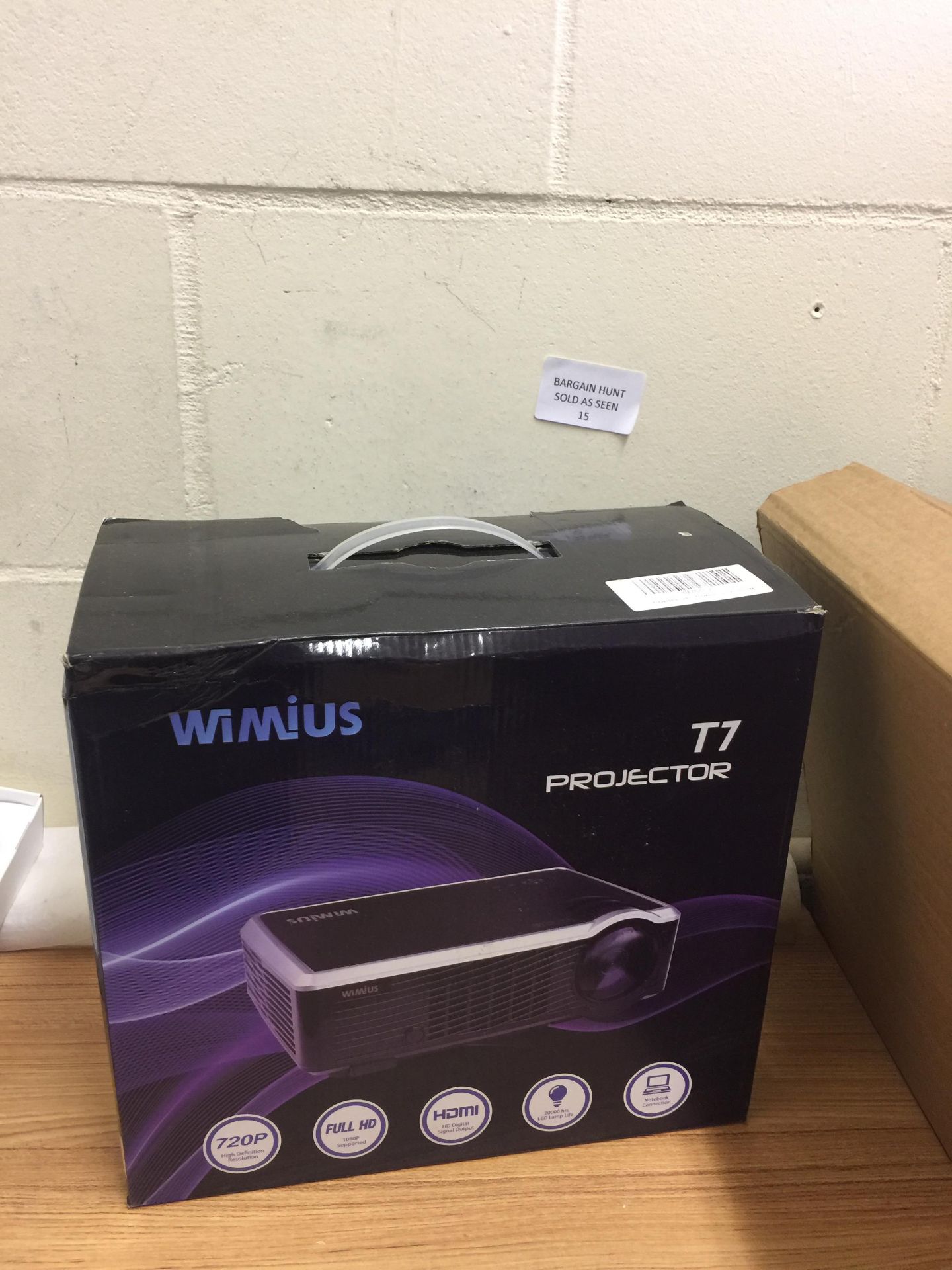 Wimius T7 Portable Projector Full HD LED Projector RRP £120