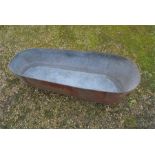 Galvanised vintage Tin Bath.