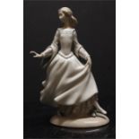 Lladro girl figurine - "87" to base