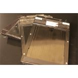 two toyo cut film holders 4X5 (sakai special camera mfg co. ltd) one with label of Marcus Wilson-