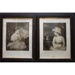 Two grafton proof prints after Sir Joshua Reynolds. "Simplicity" No.386 - published by the fine arts
