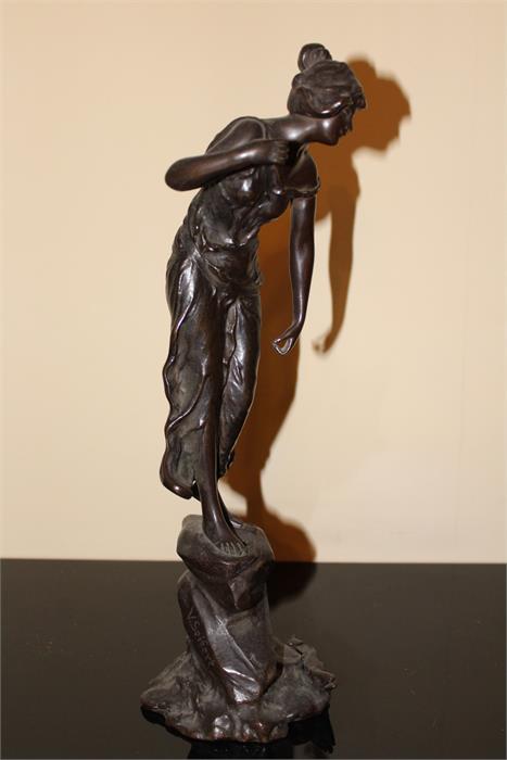 Prof. Victor Heinrich Seifert (1870-1953) Austrian - signed - V.Seifert - A patinated Bronze study