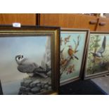 FRAMED OIL OF HOBBY AND YOUNG,