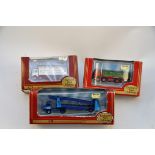 3 X GILBOW EXCLUSIVE FIRST EDITIONS TRADER CAR TRANSPORTER TOLEMAN, A.E.C.