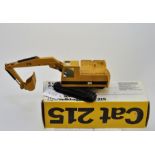 NZG MODEL 190 CAT 215 EXCAVATOR SCALE 1:50 VGC