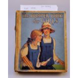 THE BUMPER BOOK FOR GIRLS NELSON PUBLISHING SOME AGE DISCOLOURATION TO PAGES G/C